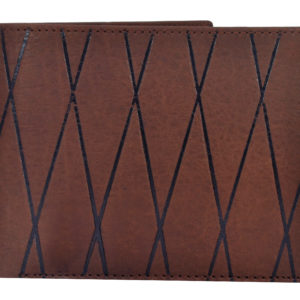 P&Y Fashion Brown PU Men's Wallet