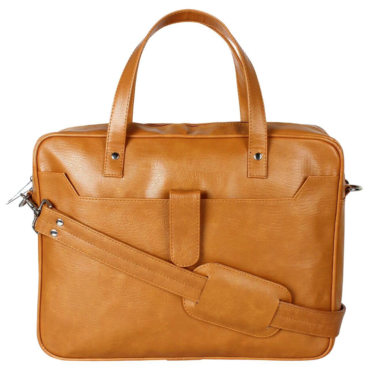P&Y Fashion Brown Office Bag