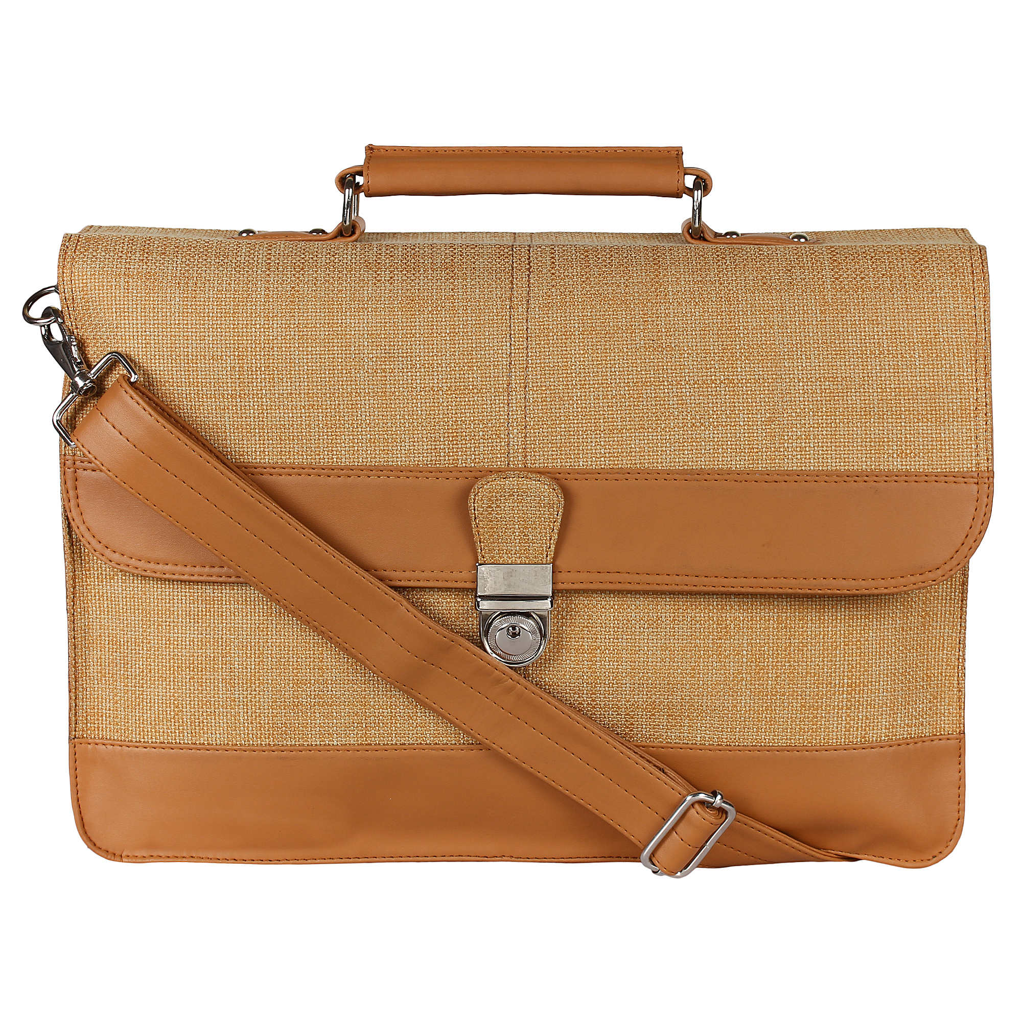 P&Y Fashion Messenger Bag (Tan)