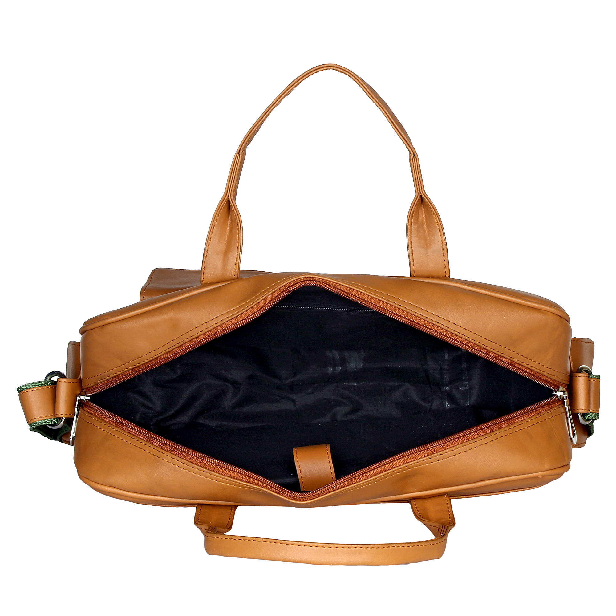 P&Y FASHION MEN'S LAPTOP MESSENGER BAG WITH TAN COLOR - Image 2